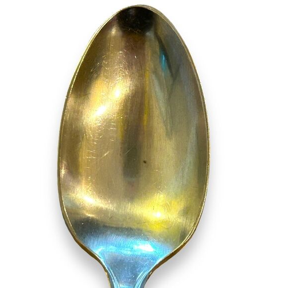 1847 Rogers Bros Ambassador Serving Spoons 8 1/4" Flatware Set of 3 - Picture 8 of 9